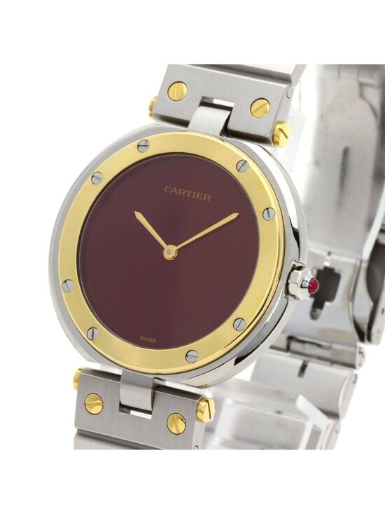 Cartier Santos Vendome LM Watch SS 18K Yellow Gold main image 10